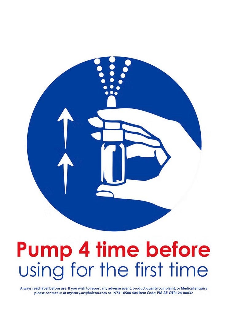 OTRIVIN Pack Of 2 Otrivin Original 0.1% Adult Nasal Spray For Blocked Nose 10ml - Image 5